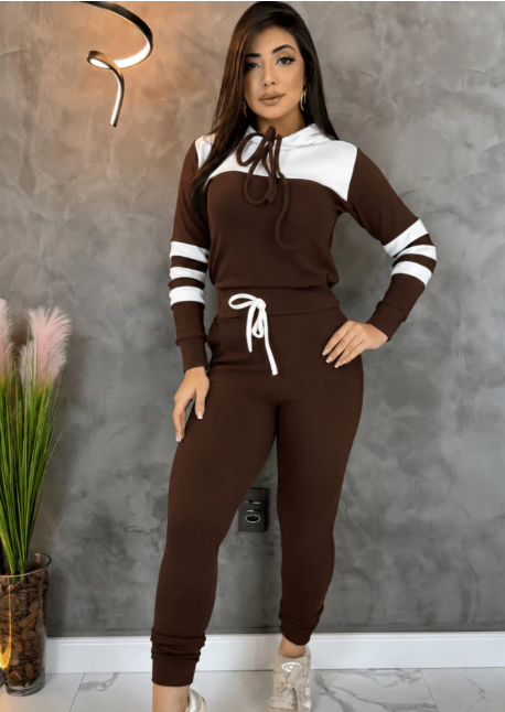 Conjunto Feminino Com Capuz